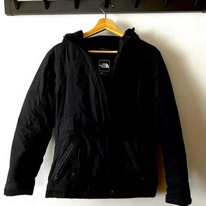 North Face Ski Jacket - Black, W Medium